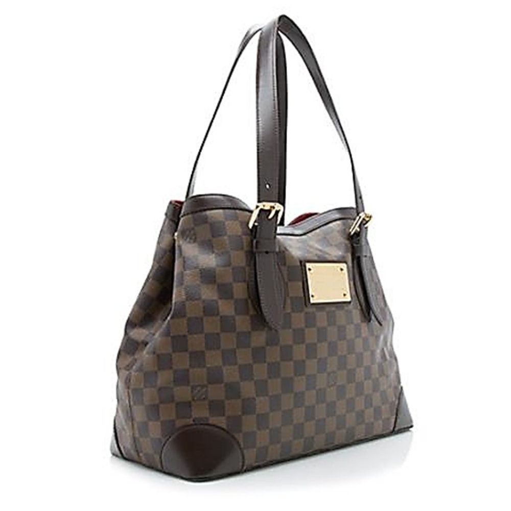 LOUIS VUITTON DAMIER HAMSTEAD MM TOTE ❤️ LIMITED EDITION - Picture 2 of 15